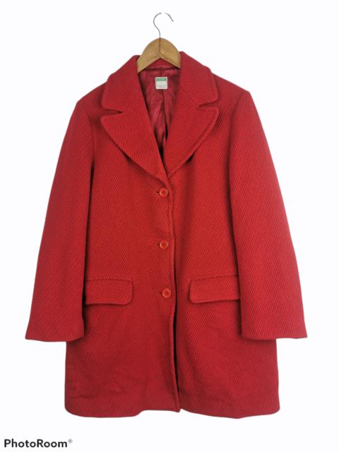 Other Designers Vintage - Vintage United Color of Bennetton Long Jacket Made in Italy