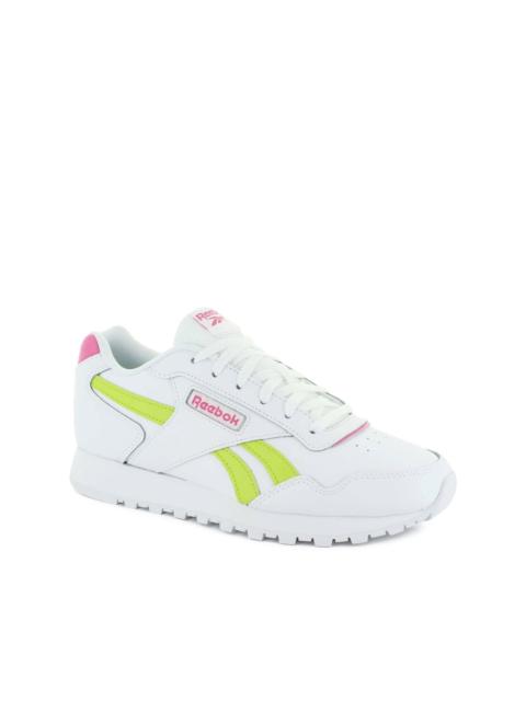 Reebok Glide "White/True Pink/Acid Yellow" sneakers