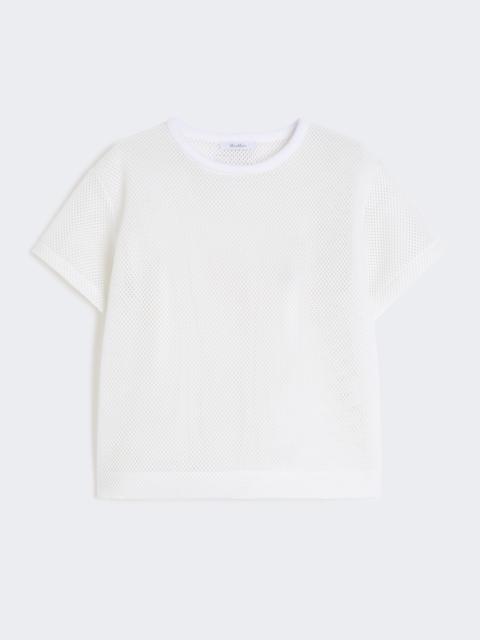 Max Mara ARMENIA Technical-mesh T-shirt