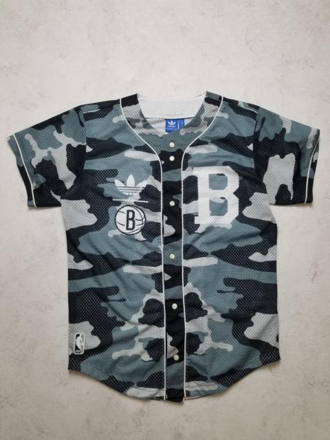 adidas BROOKLYN NETS NBA BASKETBALL JERSEY ADIDAS ORIGINAL CAMO
