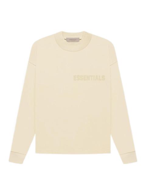 ESSENTIALS Fear of God Essentials FW22 Long Sleeve Tee Egg Shell FOG-FW22-258