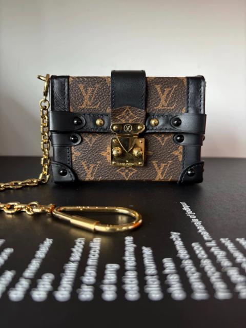 Louis Vuitton Louis Vuitton Petite Malle brown and black monogram canvas mini box bag