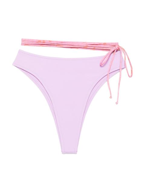 ROBERTA EINER x Kiss ‘n Thrill Sienna strap-detail bikini bottoms