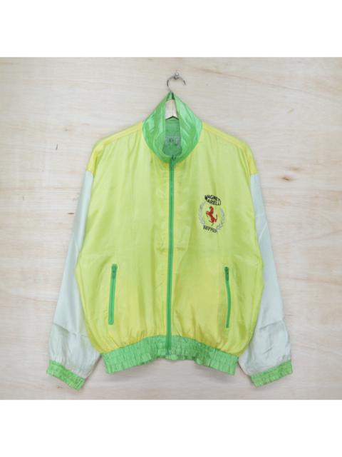Other Designers Vintage 90s FERRARI Magneti Marelli Racing Team Big Logo Windbreaker Reversible Track Jacket