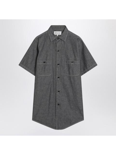 Maison Margiela Maison Margiela Gray Cotton Shirt Men
