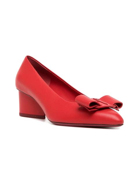 FERRAGAMO Ferragamo Viva Bow Leather Pump