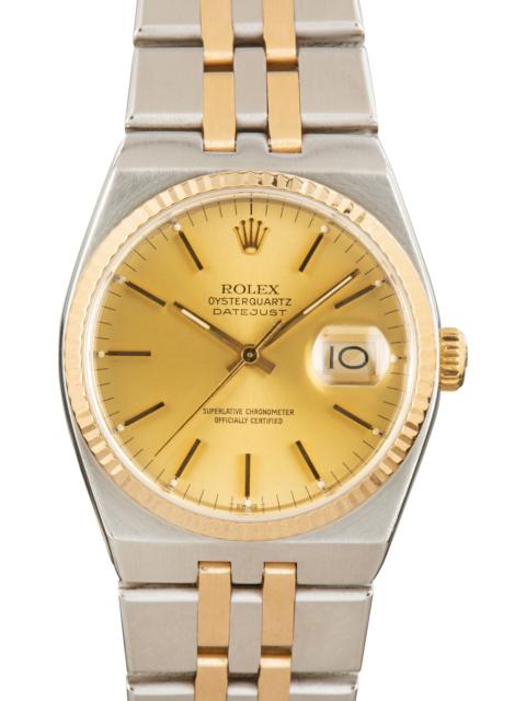 ROLEX Rolex Oysterquartz Datejust Ref 17013 Two-Tone