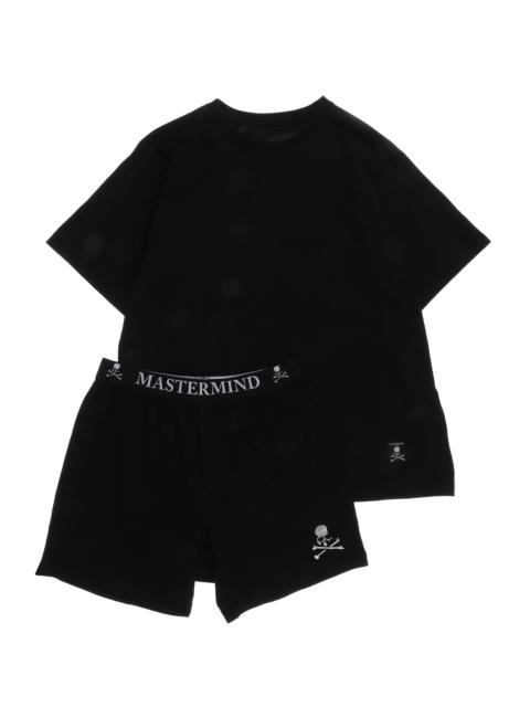 MASTERMIND WORLD T-SHIRT & TRUNKS SET / BLK