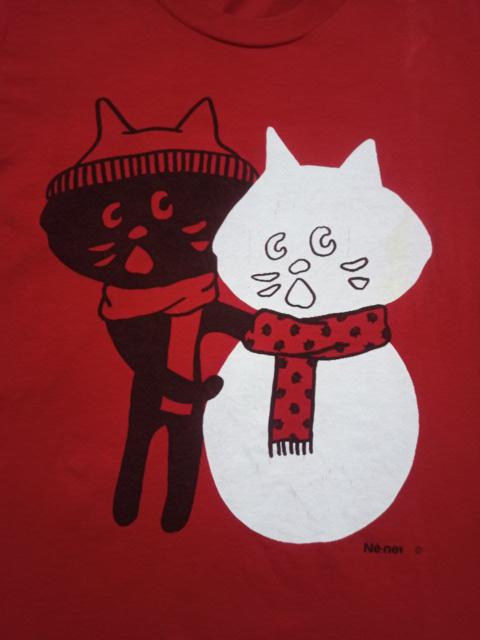 ISSEY MIYAKE VTG NE-NET BY ISSEY MIYAKE CAT T SHIRT