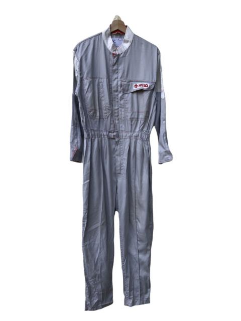 Vintage - Japanese brand nissan Workwear overall suit