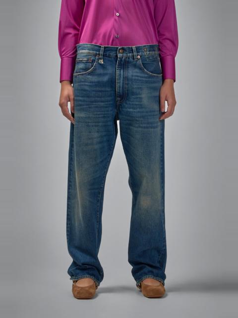 R13 Cuffed X-BF Jeans