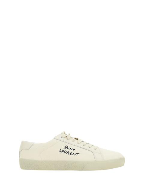 SAINT LAURENT SAINT LAURENT COURT SL/06 FABRIC LOW-TOP SNEAKERS