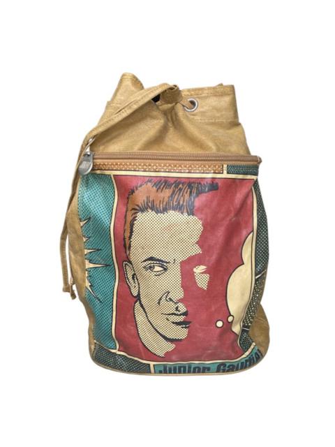 Jean Paul Gaultier Junior Gaultiet Pop Art Wax Canvas Cross Body Bag