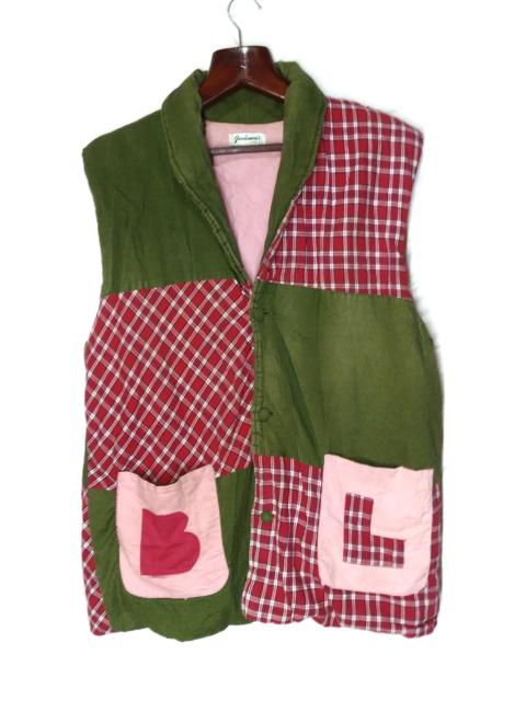 Other Designers Vintage - Vintage Patchwork Shashiko Puffer Jacket Japanese Brand
