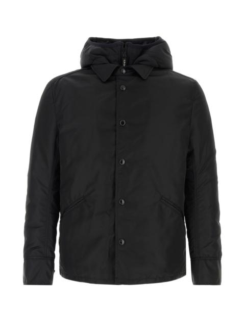 Junya Watanabe MAN Black nylon Junya Watanabe x CP Company down jacket