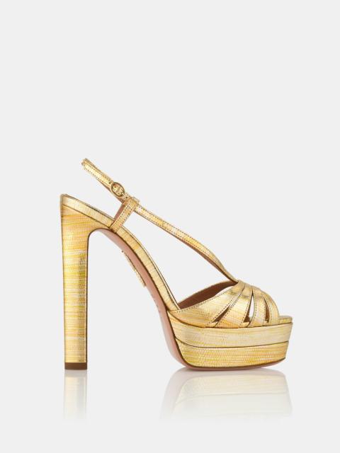 AQUAZZURA Aimée Sandal Plateau 130