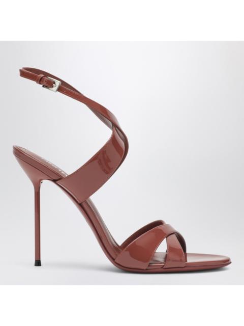 PARIS TEXAS Paris Texas Lidia Sandals In Desert Rose Patent Leather Women