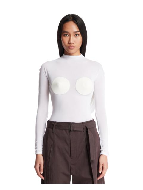Jean Paul Gaultier White Backless Conical Top