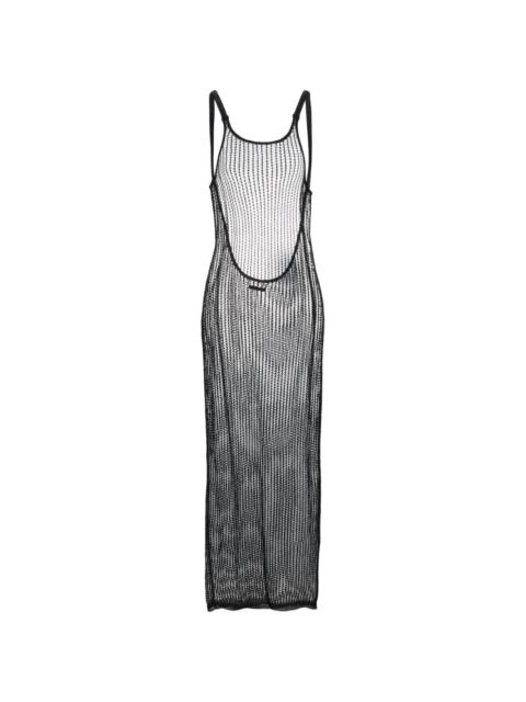 Heron Preston open-knit dress