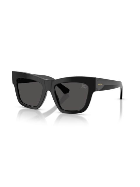 Burberry Burberry Grey Cat Eye Ladies Sunglasses BE4449F 300187 53