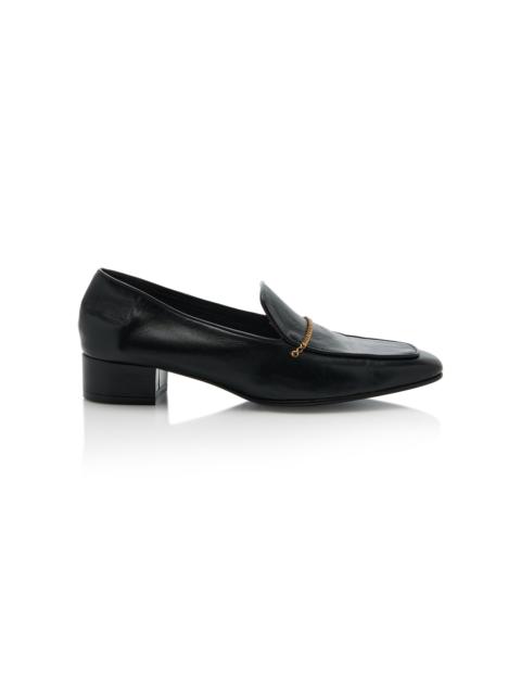 herbert levine Fair and Square Leather Loafers black