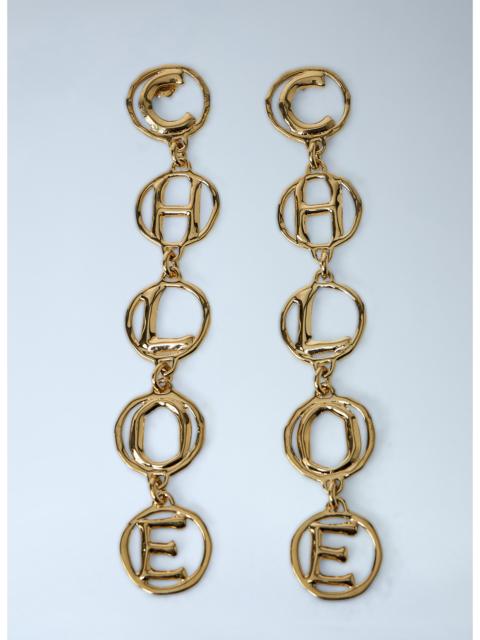 Chloé Chloé Women Script Earrings