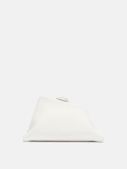 THE ATTICO ''DAY OFF'' WHITE SHOULDER BAG