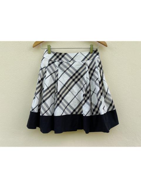 Burberry Burberry mini skirt nova check pleat design