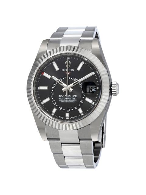 ROLEX Pre-owned Rolex Sky Dweller GMT Automatic Black Dial Men's Watch 326934BKSO