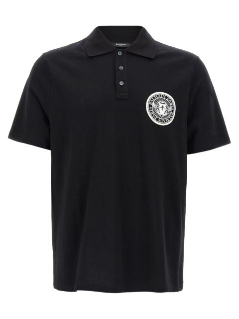 Balmain Balmain Men 'Coin' Polo Shirt