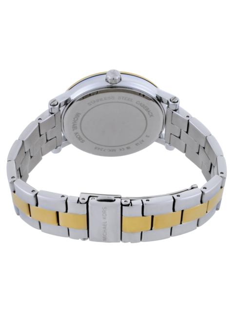 MICHAEL KORS Michael Kors Corey Quartz Silver Dial Ladies Watch MK7348