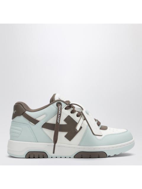 Off-White Off-White Out Of Office Sneakers White/Light Blue/Brown Women