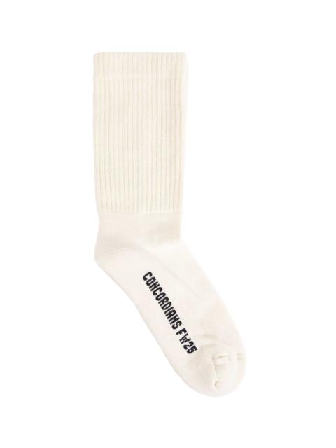 Rick Owens Concordians Mid Calf Socks