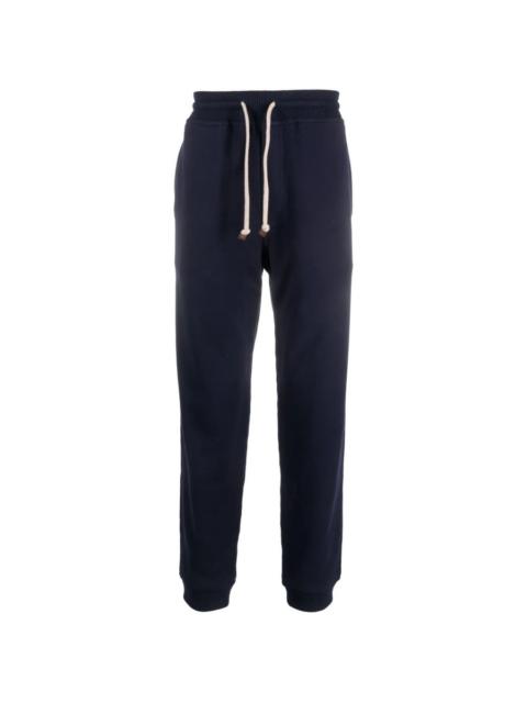Brunello Cucinelli Brunello Cucinelli Navy Drawstring Knit Trousers