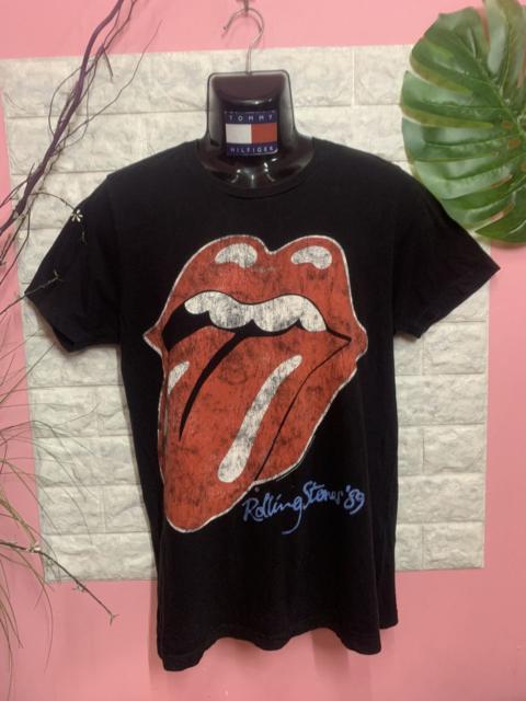 Other Designers The Rolling Stones - Shirt Band Rolling Stones Big Logo