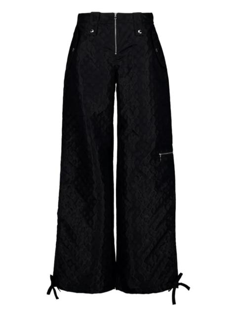 CASABLANCA Casablanca Women Pants With Monogram Tie Detail