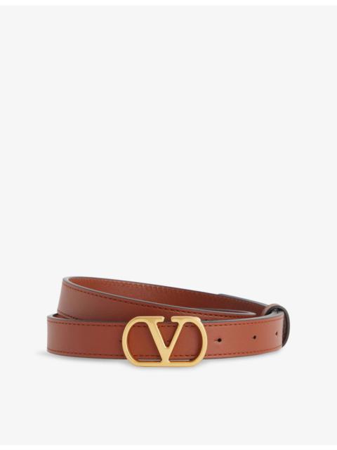 Valentino VLogo Signature Leather Belt