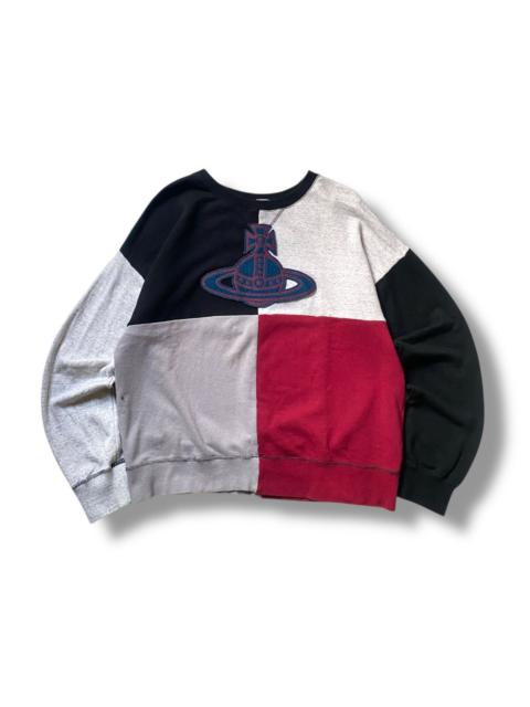 Vivienne Westwood Vivienne Westwood Reconstructed Panel Orb Sweatshirt