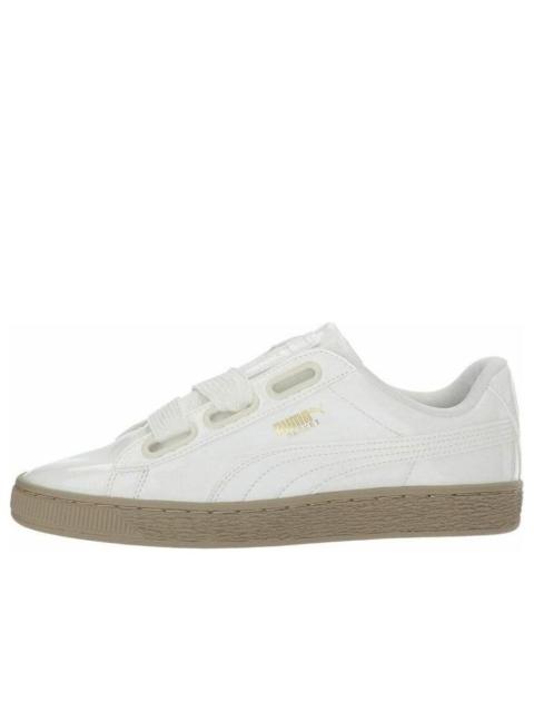 PUMA (WMNS) PUMA Basket Heart Marshmallow White 363073-06