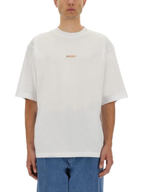 Marni Marni Men Mini Logo T-Shirt