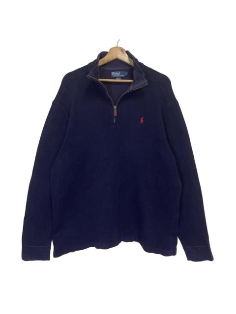 Ralph Lauren Vintage 90s Polo Ralph Lauren Halfizip Sweatshirt Size L