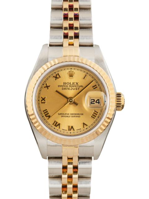 Pre-Owned Rolex Datejust 79173 Champagne