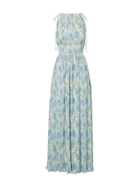 VERONICA BEARD YARDLEY PLEATED MAXI DRESS