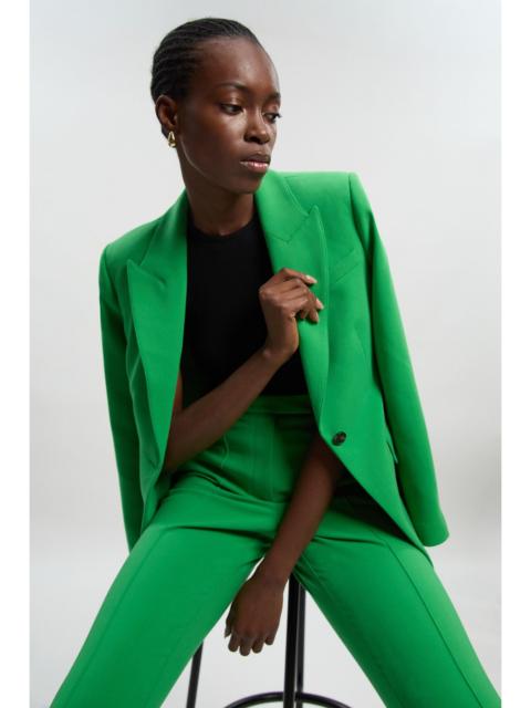 KAREN MILLEN Compact Stretch Single Breasted Tailored Blazer