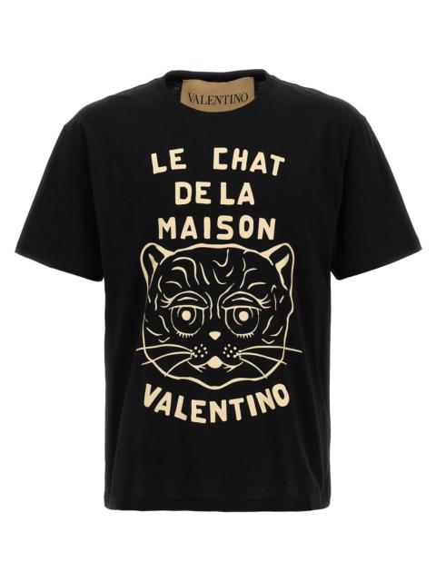 Valentino Valentino Garavani Men Valentino Garavani 'Le Chat De La Maison' T-Shirt
