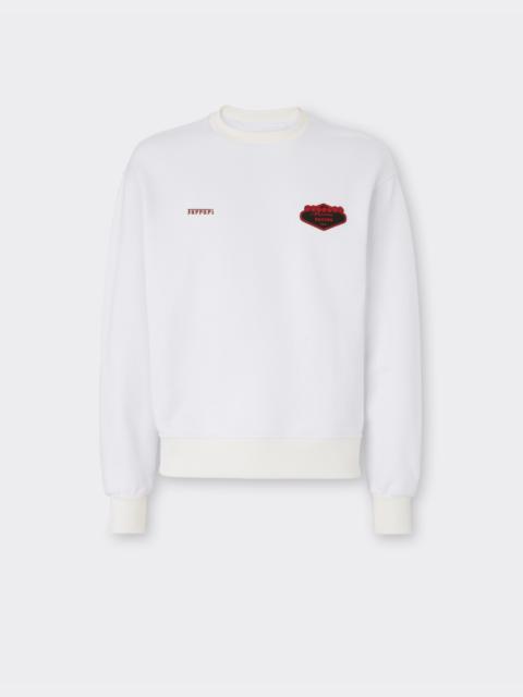 Ferrari Cotton sweatshirt with Ferrari logo