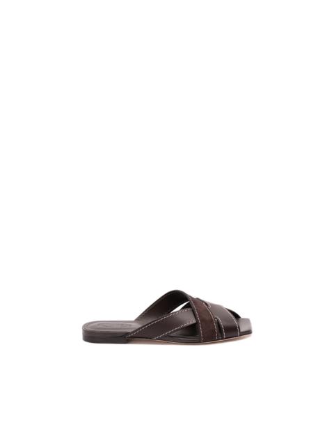 Tod's Sandals In Leather