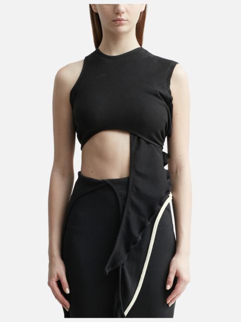 OTTOLINGER OTTO LOUNGE RIB DRAPE TOP