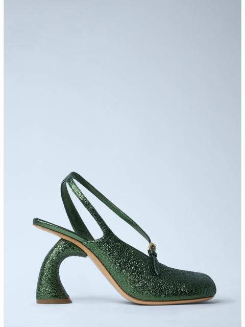 Dries Van Noten Dries Van Noten Women Metallic Heel