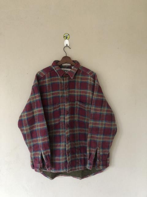 Other Designers Vintage - International News Country Style Tartan Button Up Jacket